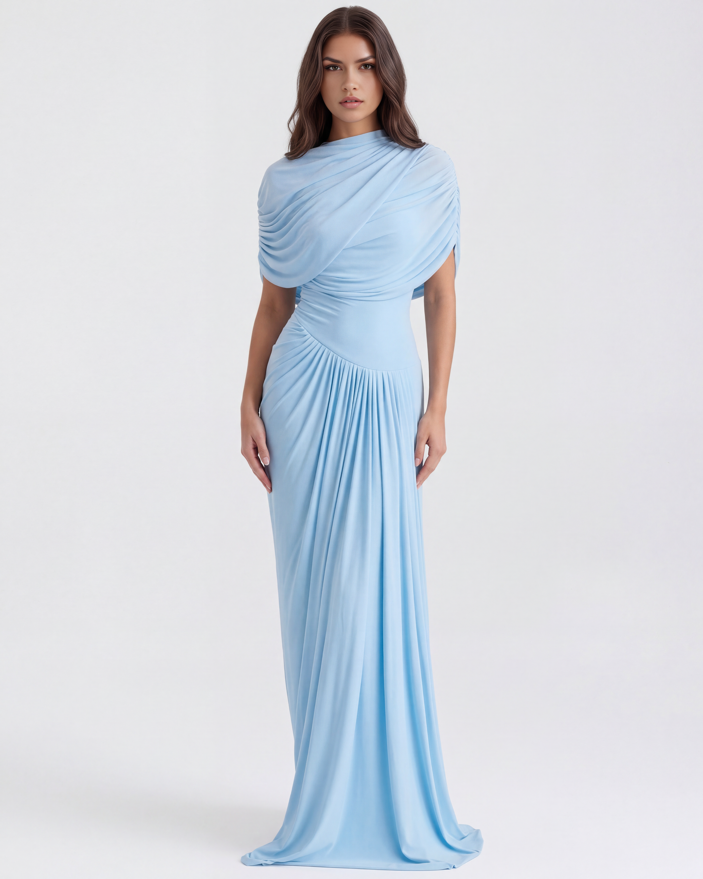 Camilla en color azul bebé - Cloe Montiel