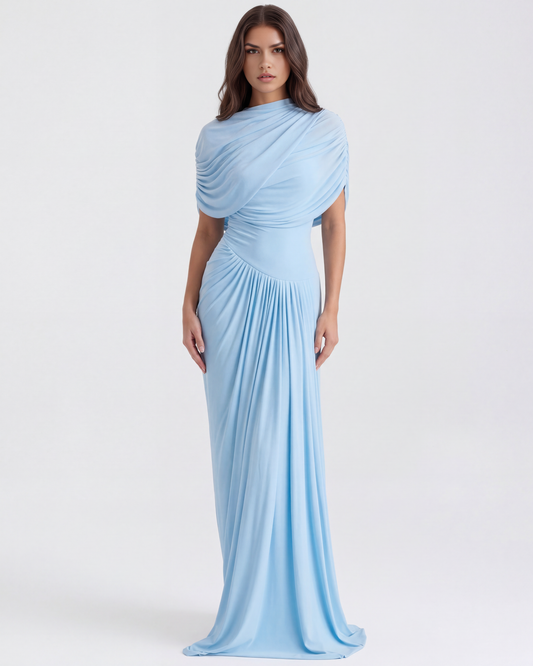 Camilla en color azul bebé - Cloe Montiel