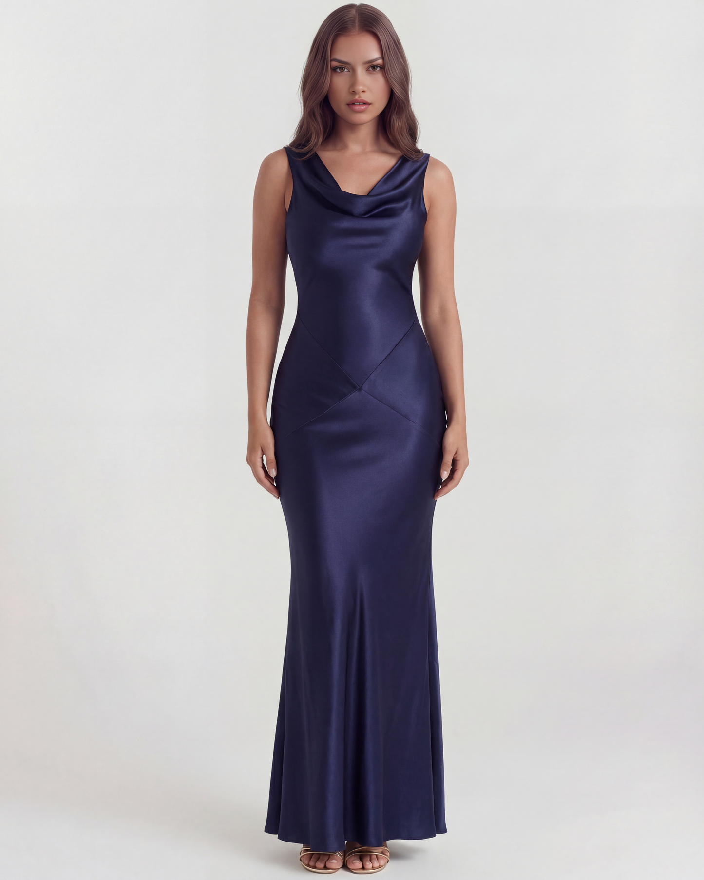 Sapphire en color azul oscuro - Cloe Montiel