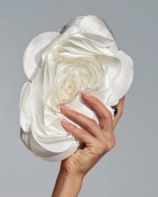 Bolso Wells Flower Clutch en color default title - Cloe Montiel