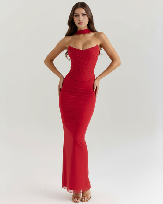 Malu en color rojo - Cloe Montiel