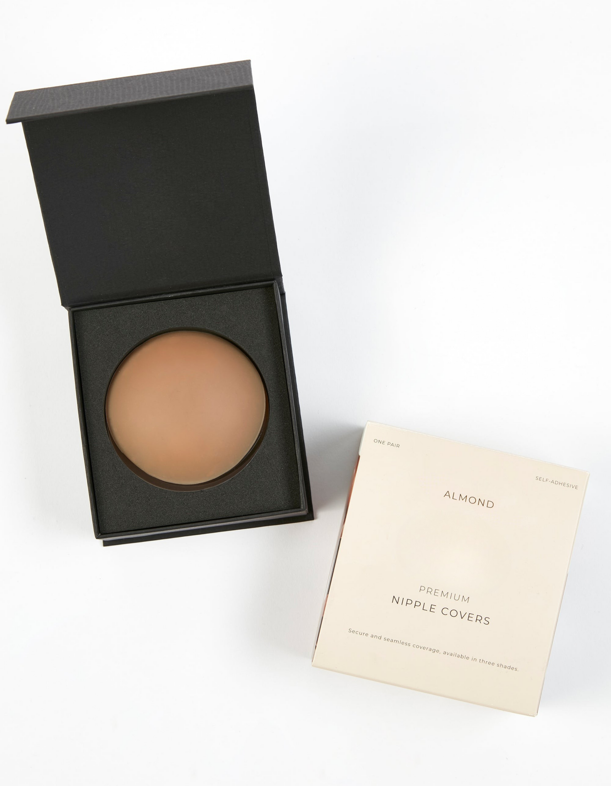 Nipple Covers en color beige - Cloe Montiel