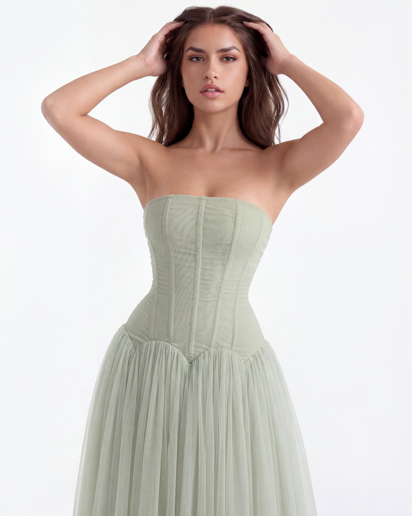 Arabella en color verde - Cloe Montiel