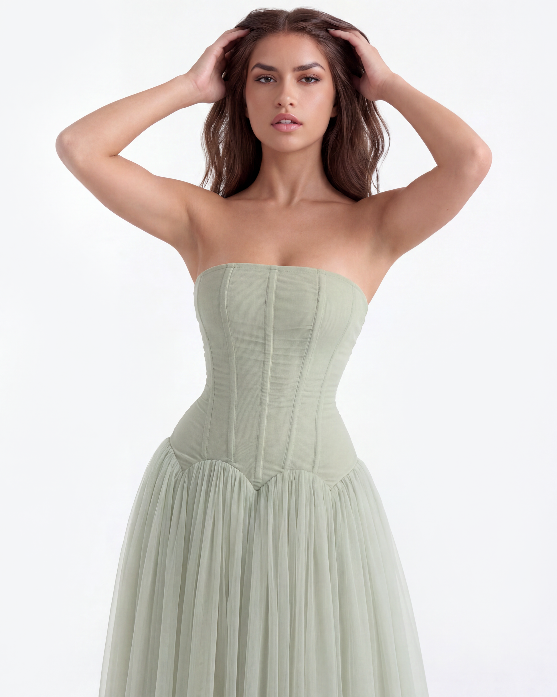 Arabella en color verde - Cloe Montiel