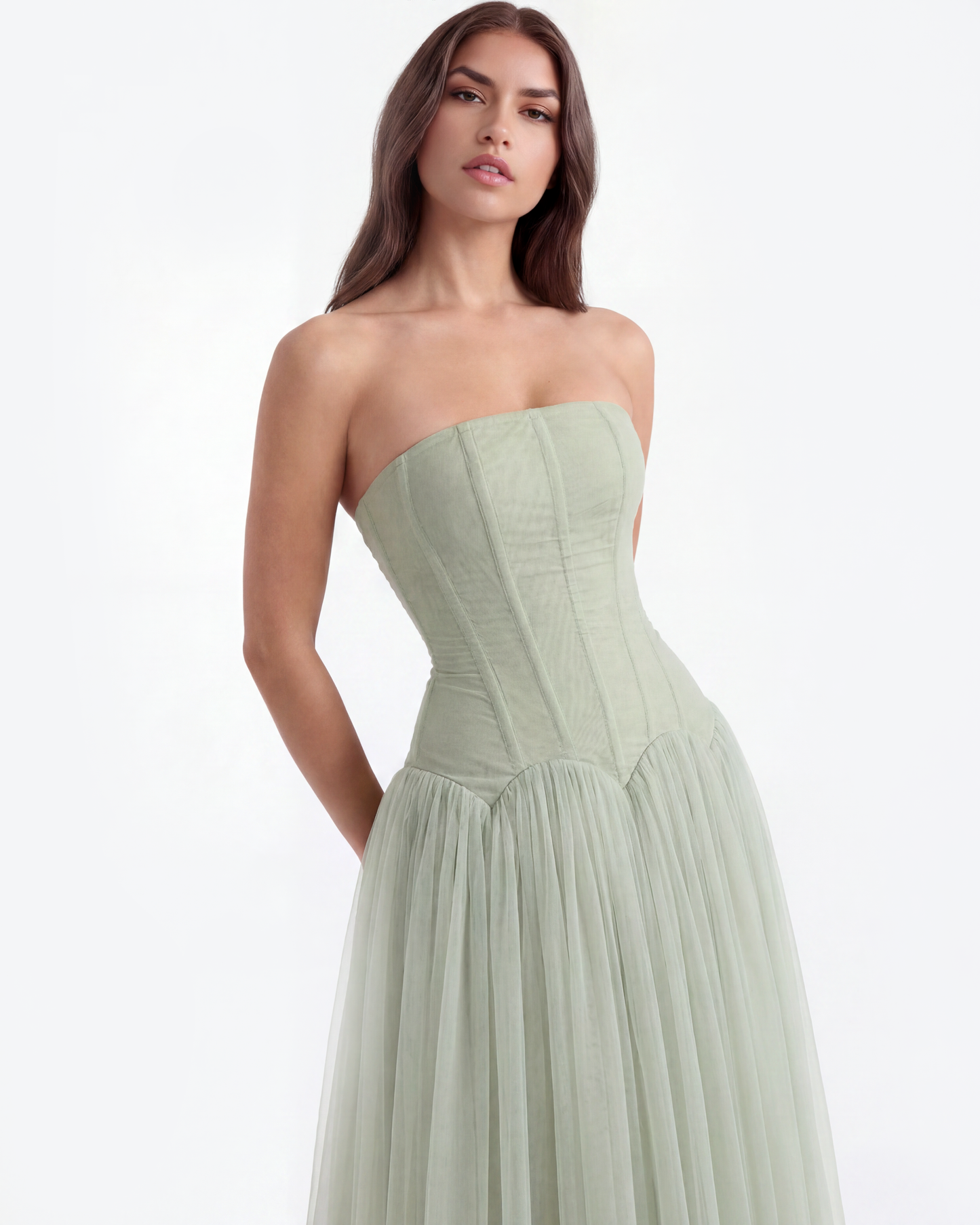 Arabella en color verde - Cloe Montiel