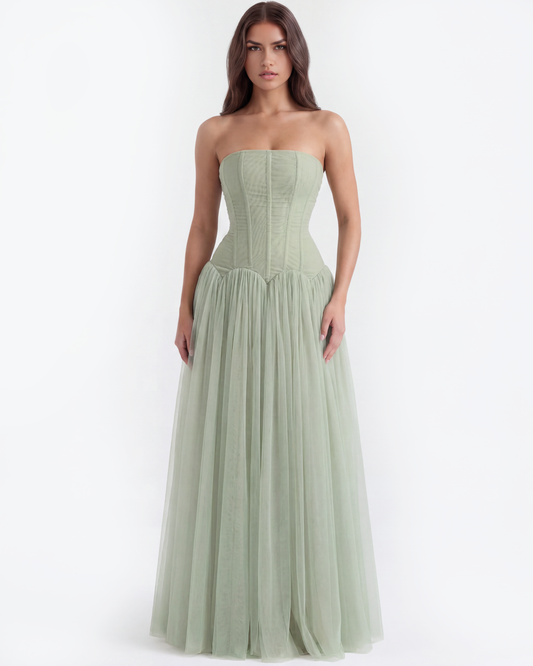 Arabella en color verde - Cloe Montiel