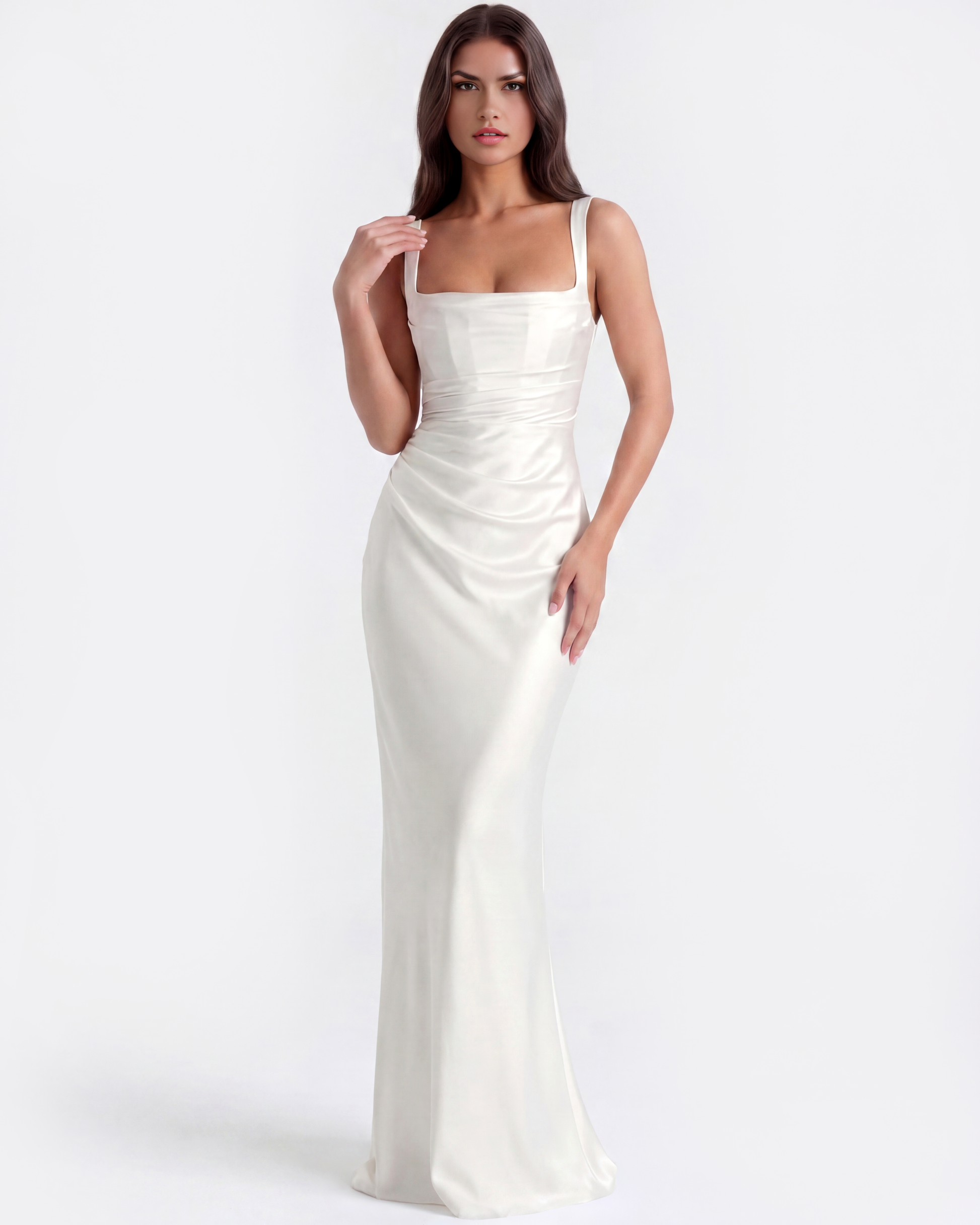 Adrienne en color blanco - Cloe Montiel