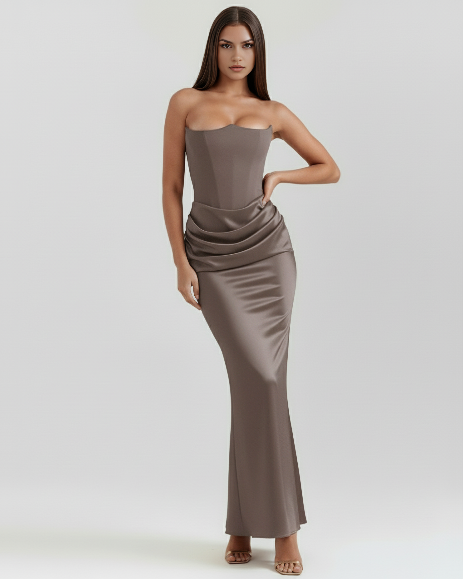 Vestido Rosalind en color negro - Cloe Montiel