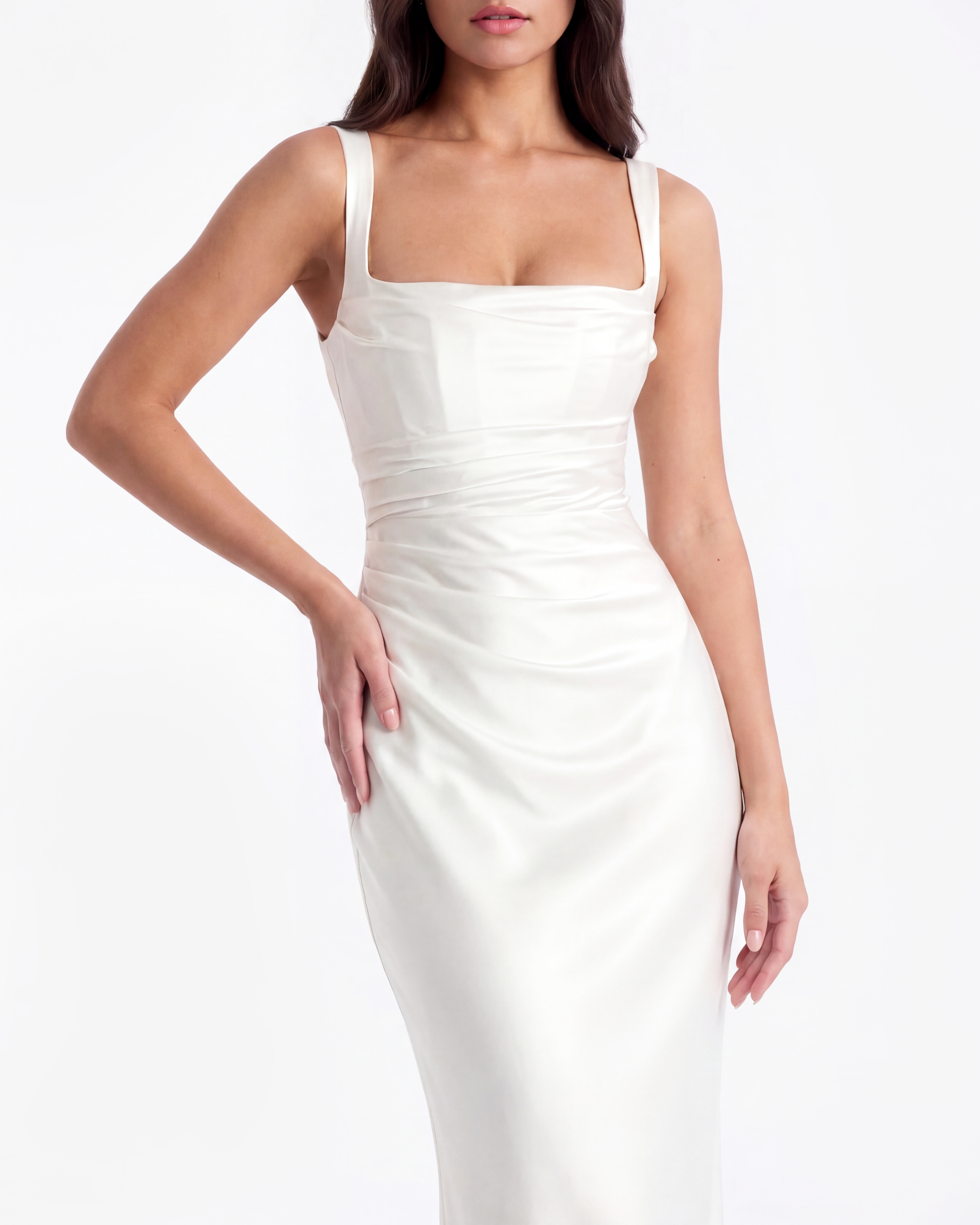 Adrienne en color blanco - Cloe Montiel