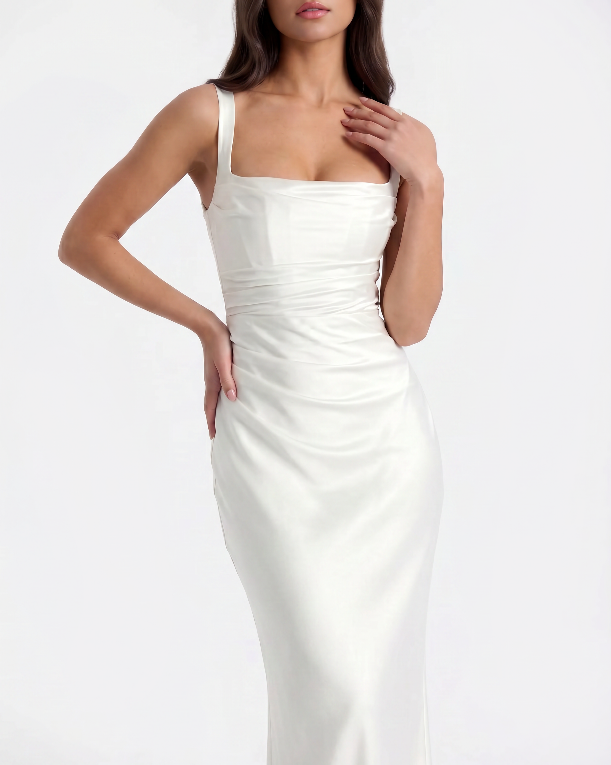 Adrienne en color blanco - Cloe Montiel