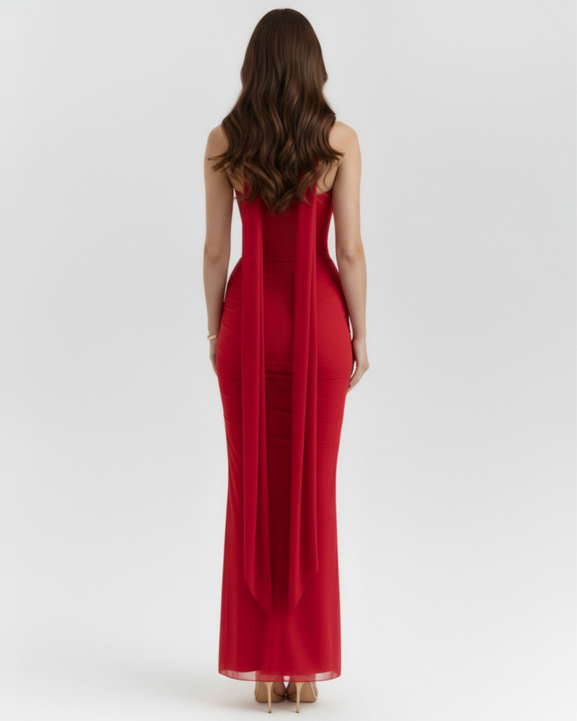 Malu en color rojo - Cloe Montiel
