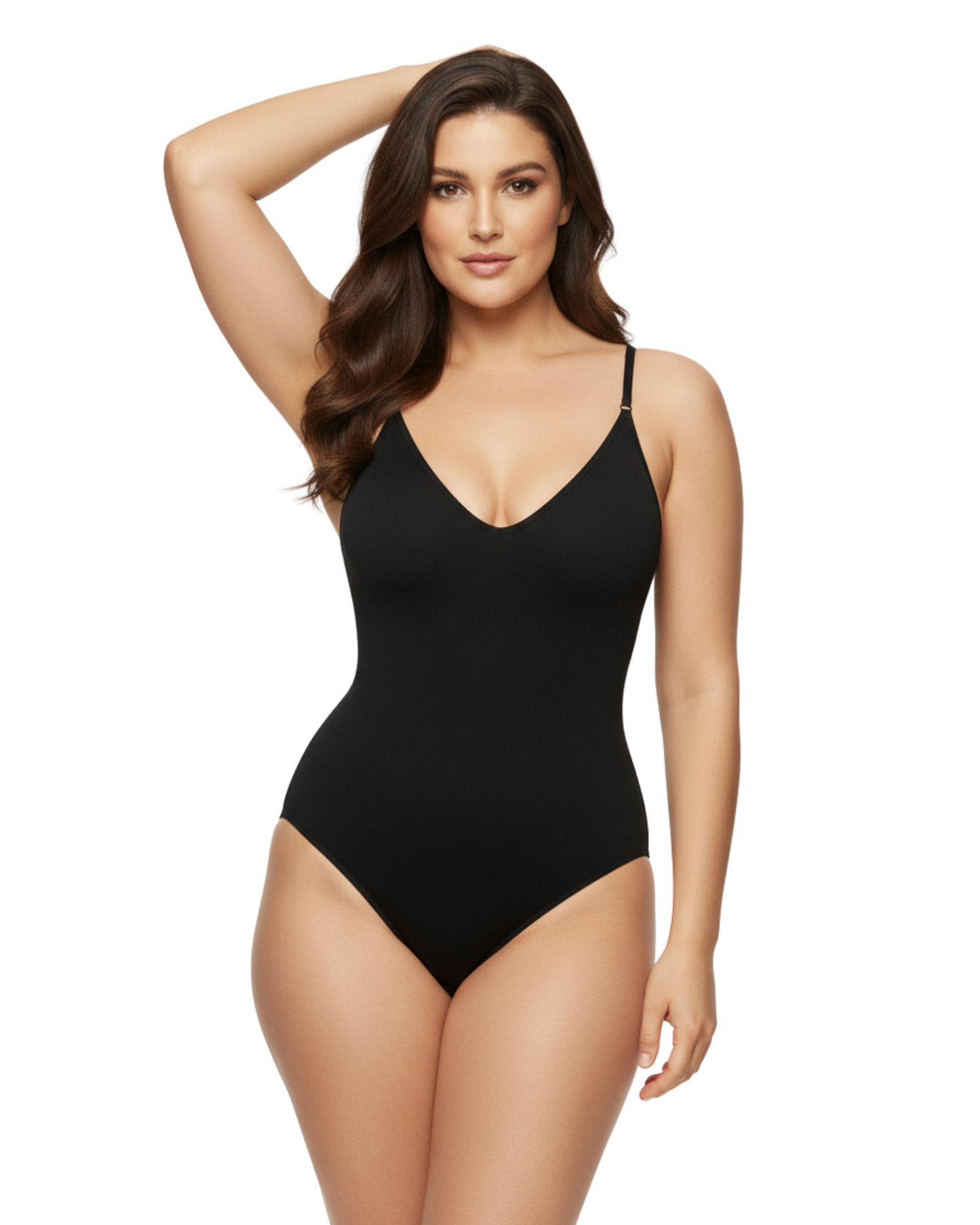 Snatched Shapewear Bodysuit en color negro - Cloe Montiel