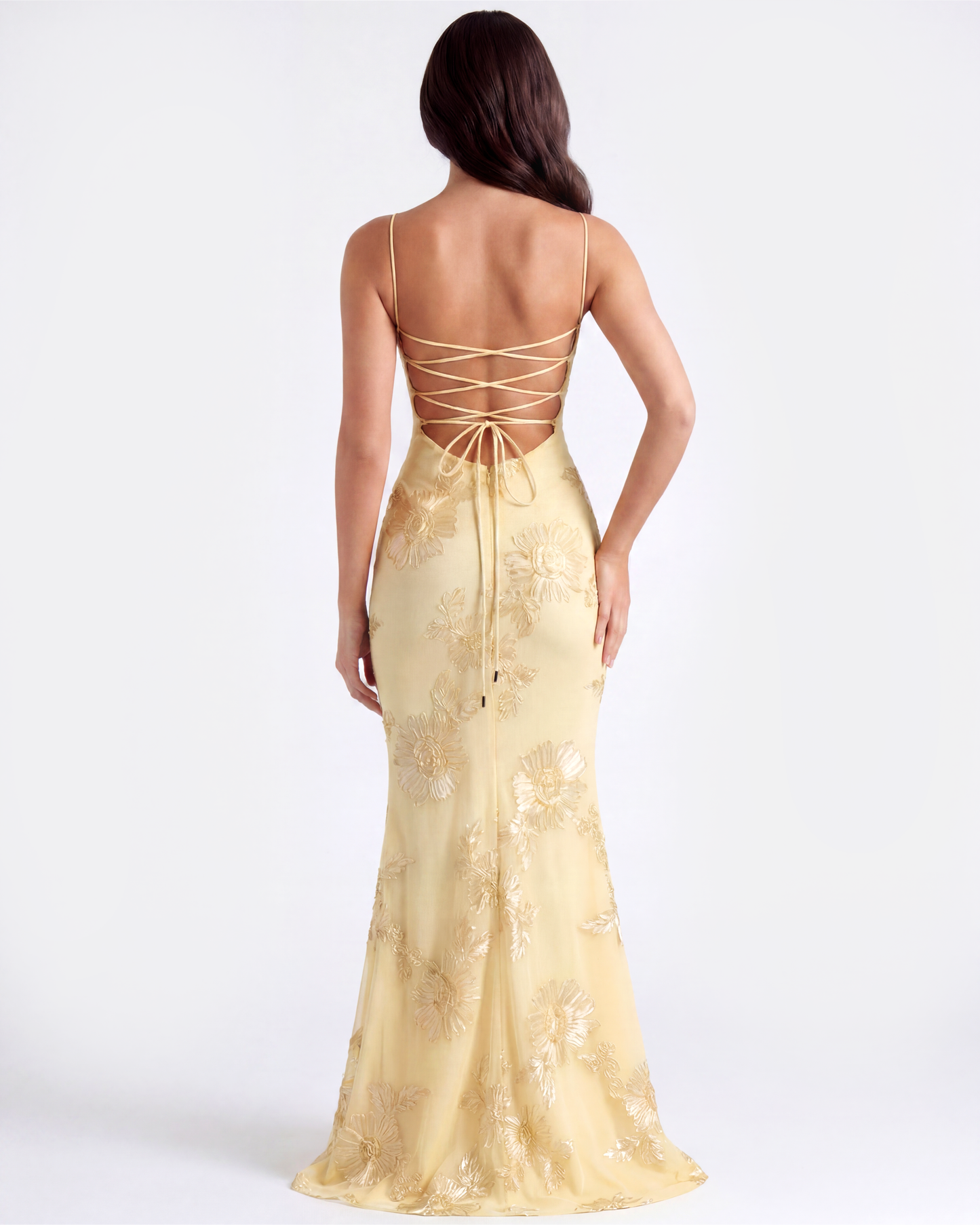 Celeste en color amarillo mantequilla - Cloe Montiel