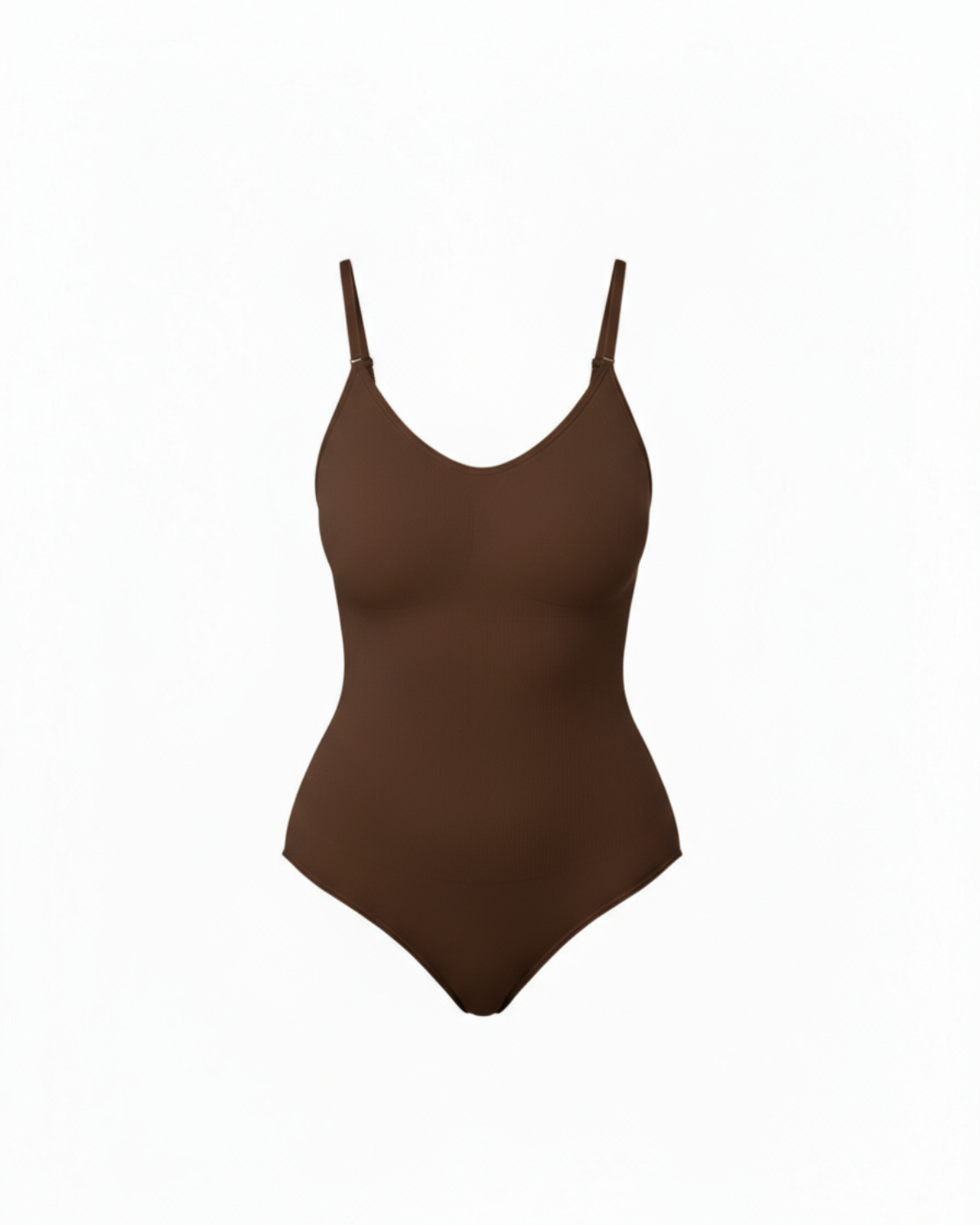 Snatched Shapewear Bodysuit en color marrón - Cloe Montiel