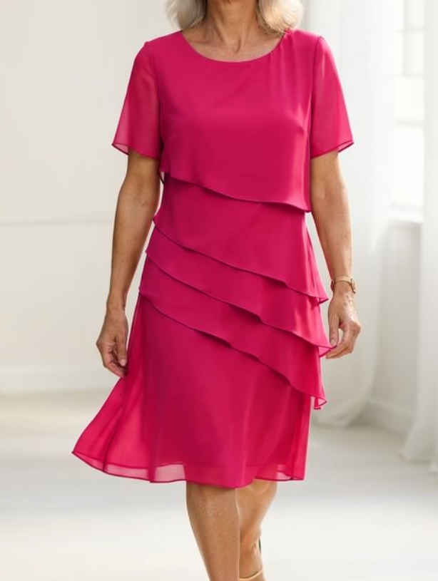 Juliette | Vestido elegante y fluido con volantes