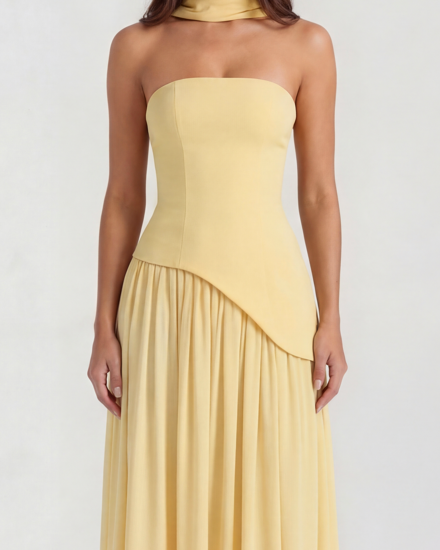 Serena en color amarillo mantequilla - Cloe Montiel