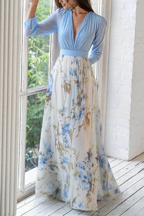 ESMEE | Vestido maxi elegante con corte favorecedor