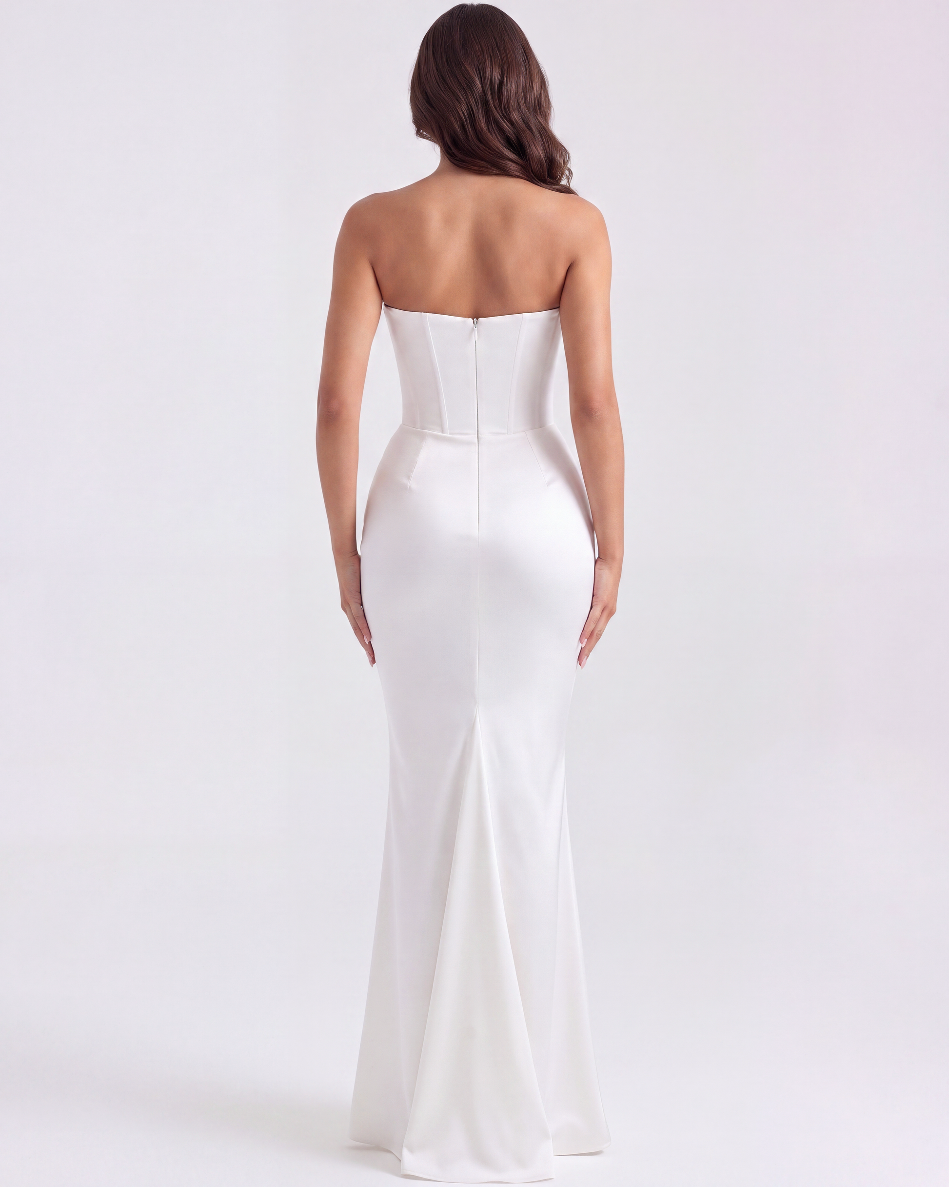 Vestido Rosalind en color blanco - Cloe Montiel