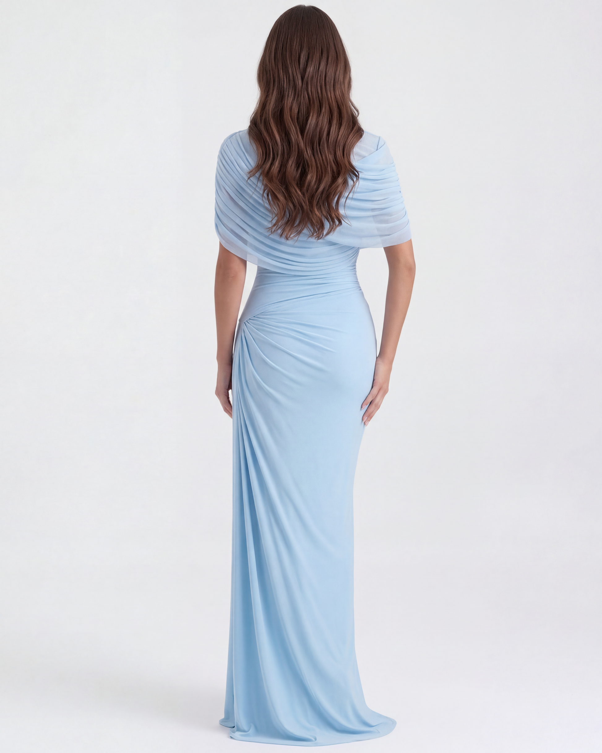 Camilla en color azul bebé - Cloe Montiel