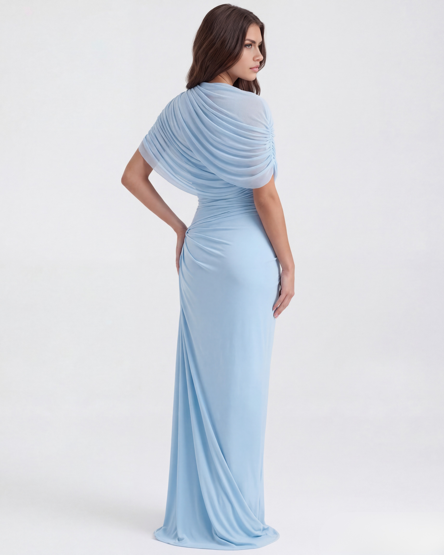 Camilla en color azul bebé - Cloe Montiel