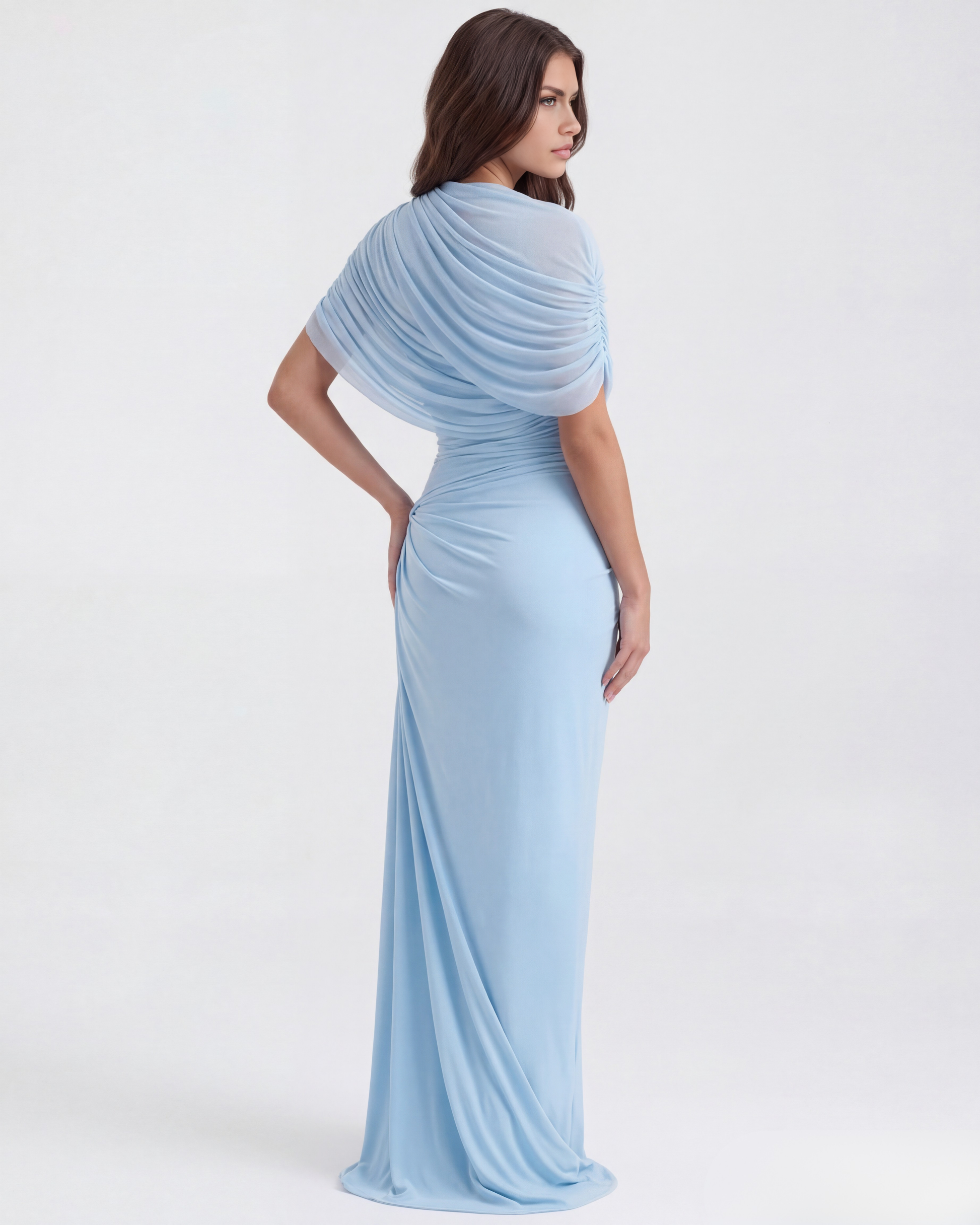 Camilla en color azul bebé - Cloe Montiel