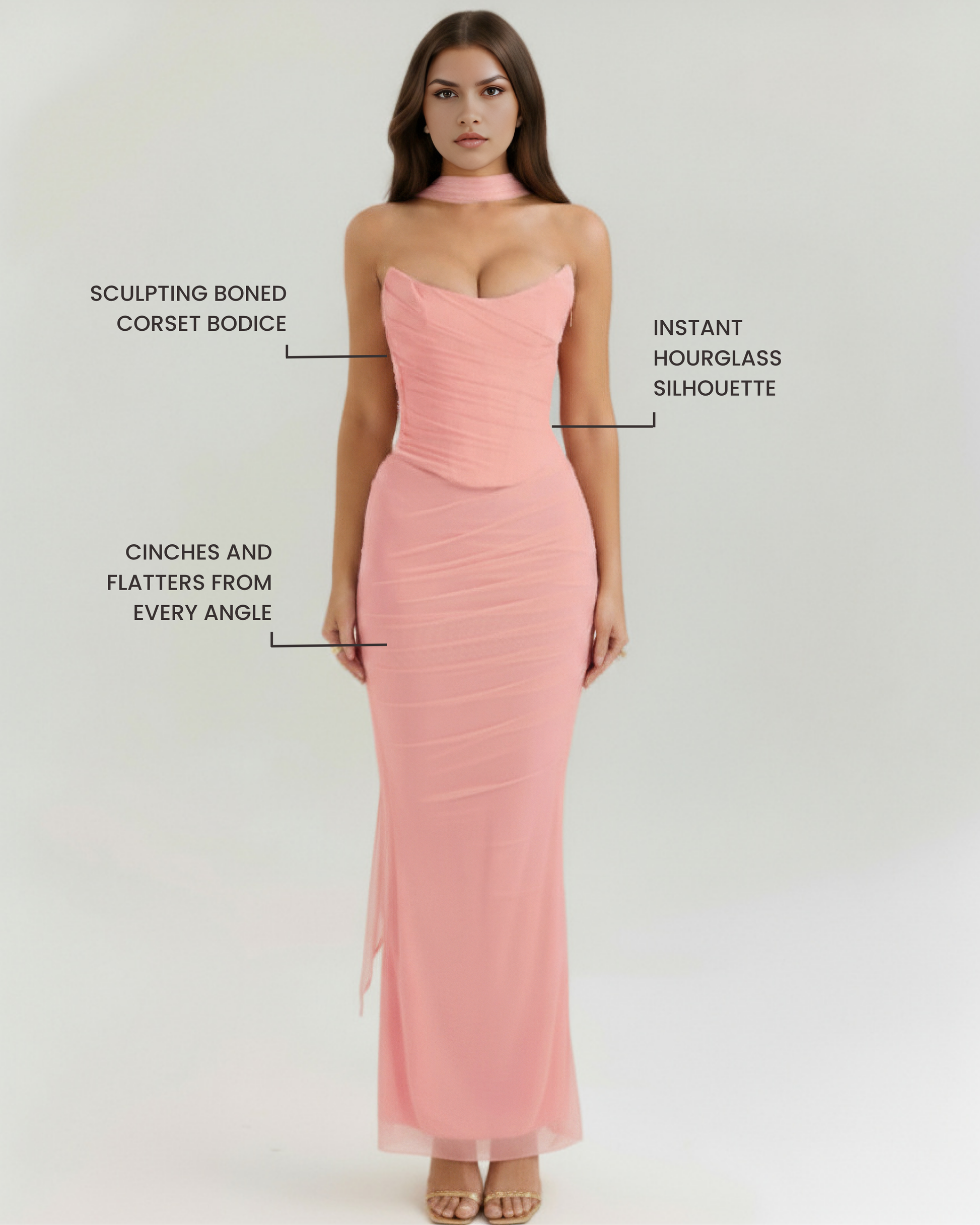 Malu en color rosa - Cloe Montiel