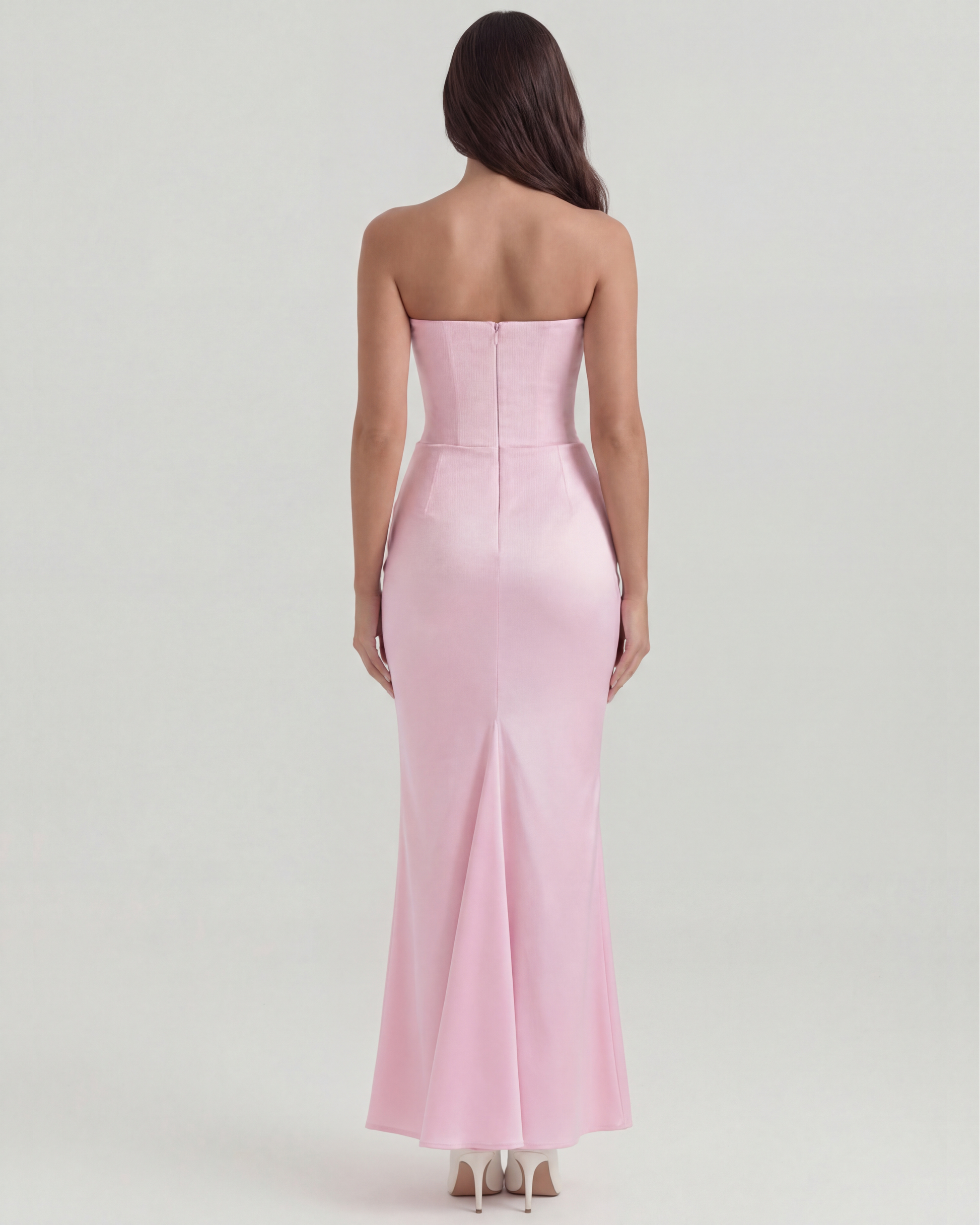 Vestido Rosalind en color rosa - Cloe Montiel