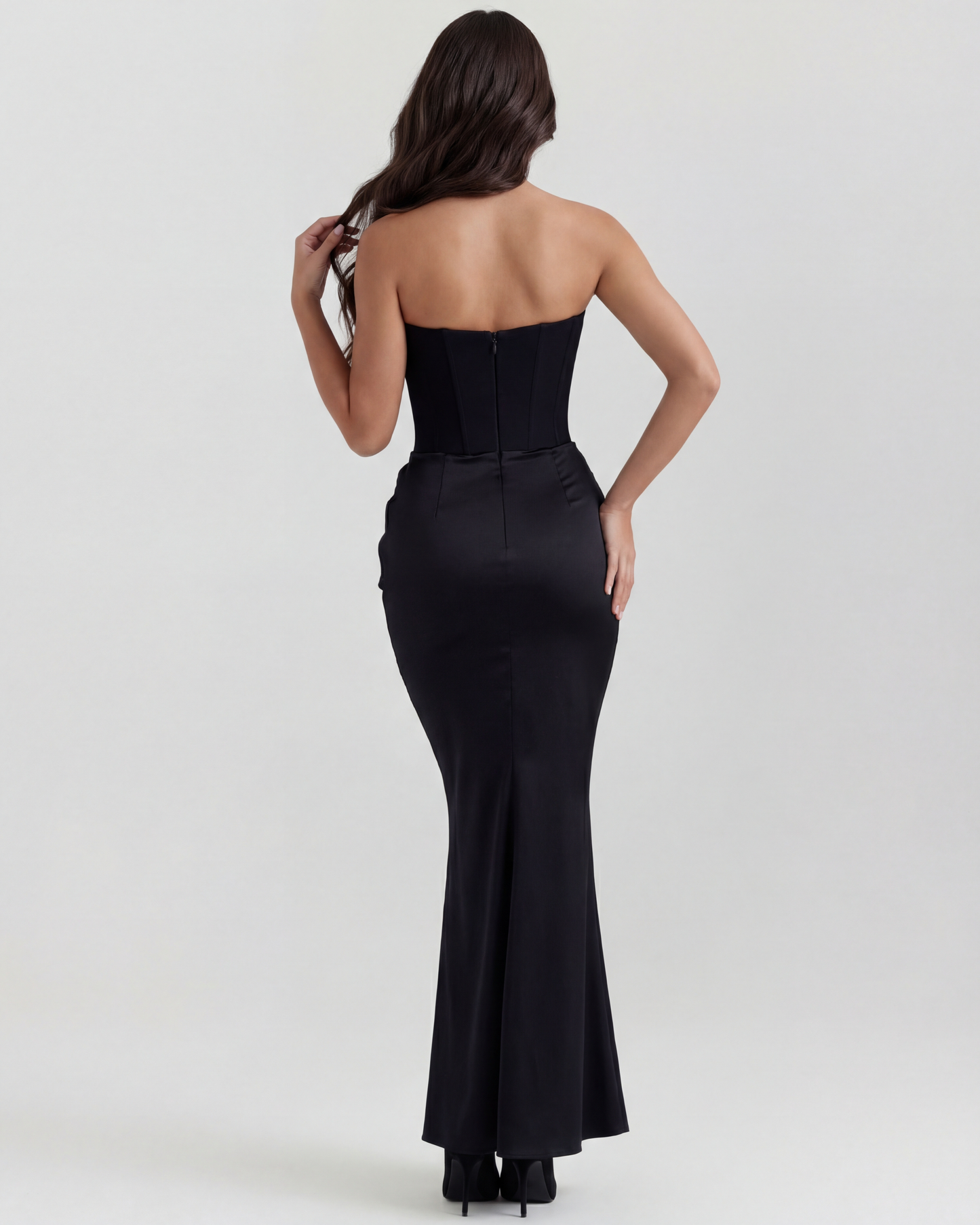 Vestido Rosalind en color negro - Cloe Montiel