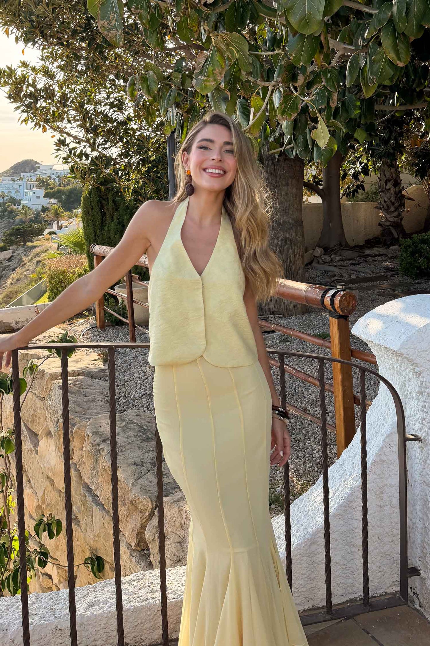 Chaleco elegante beige