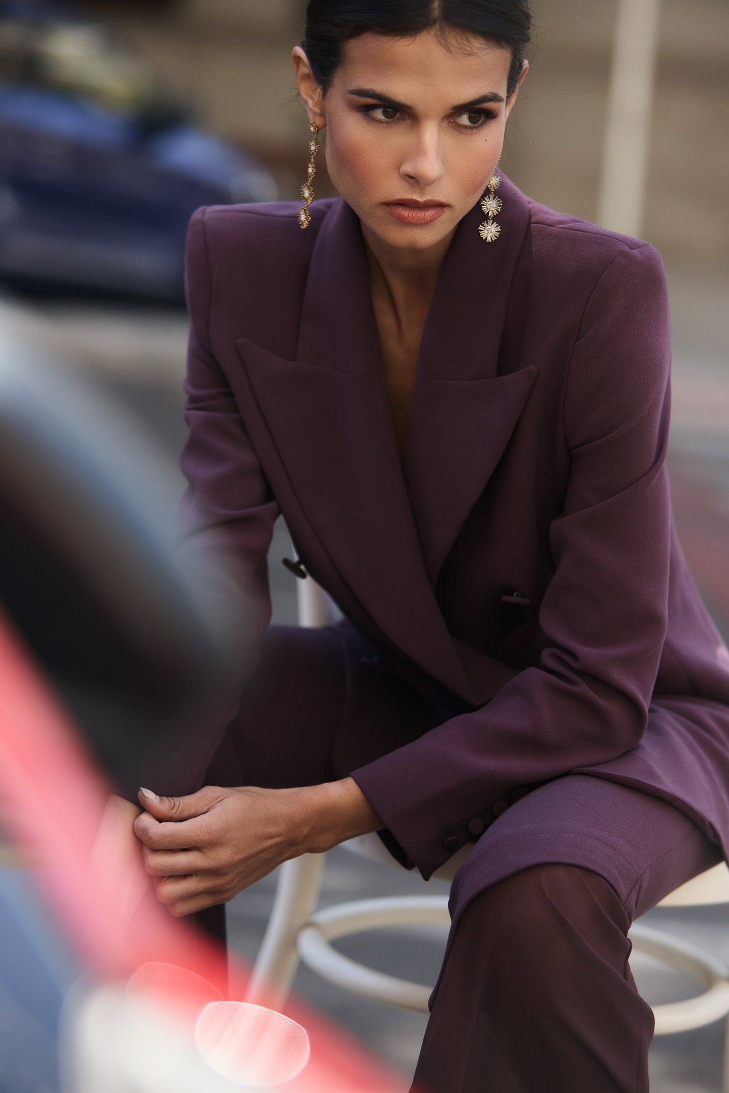 Top elegante burdeos 2