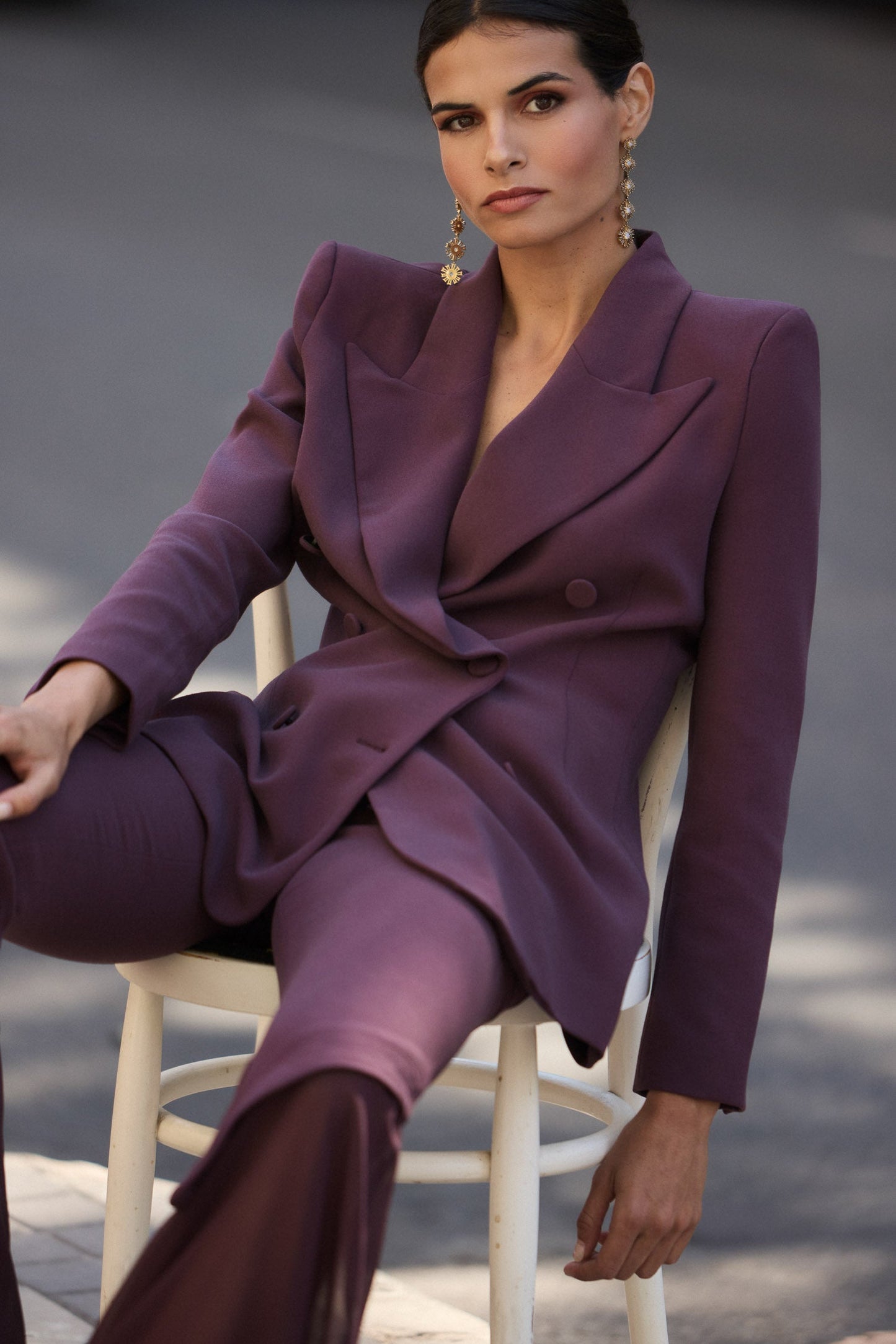 Top elegante burdeos 2