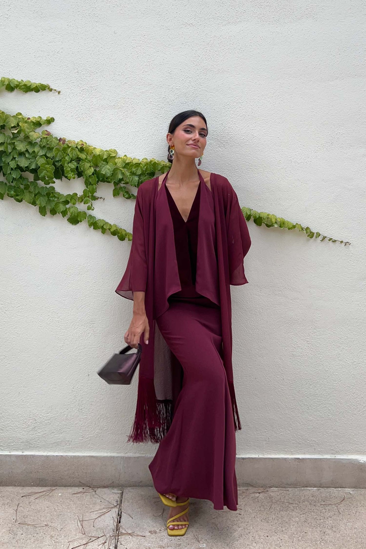 Top elegante burdeos 3