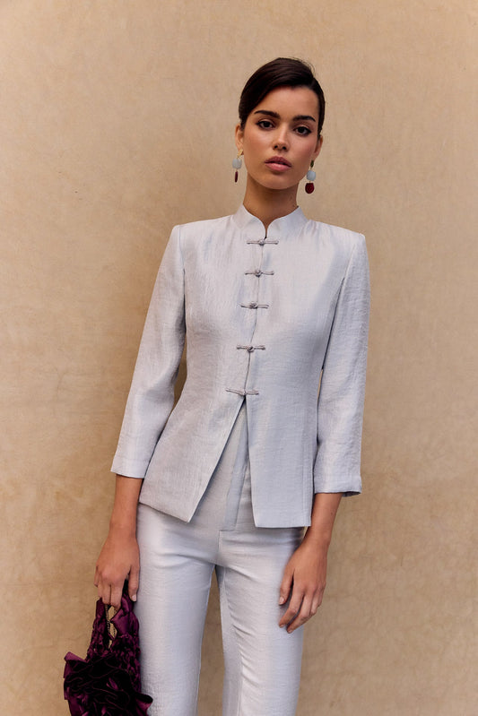 Blazer elegante azul