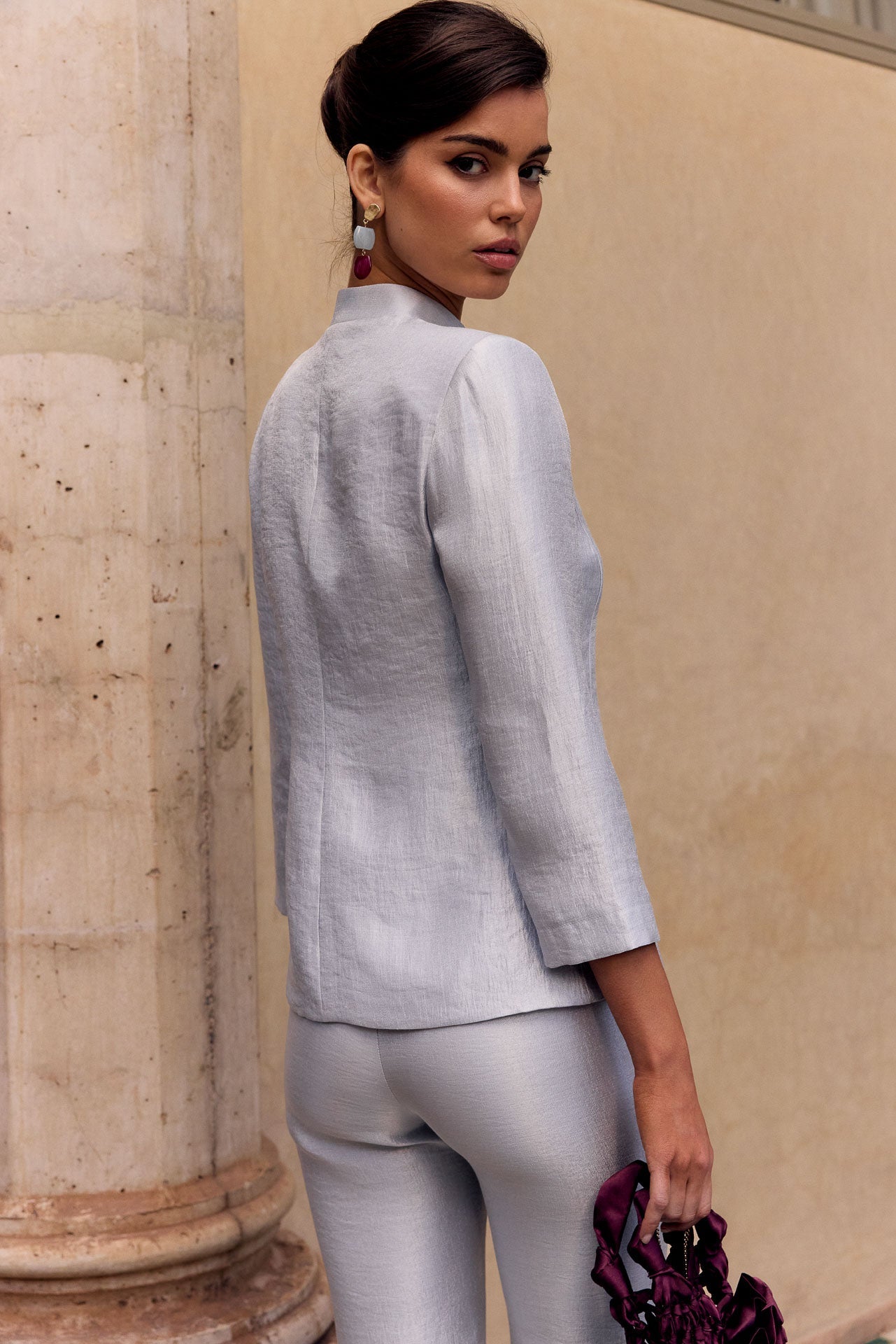 Blazer elegante azul