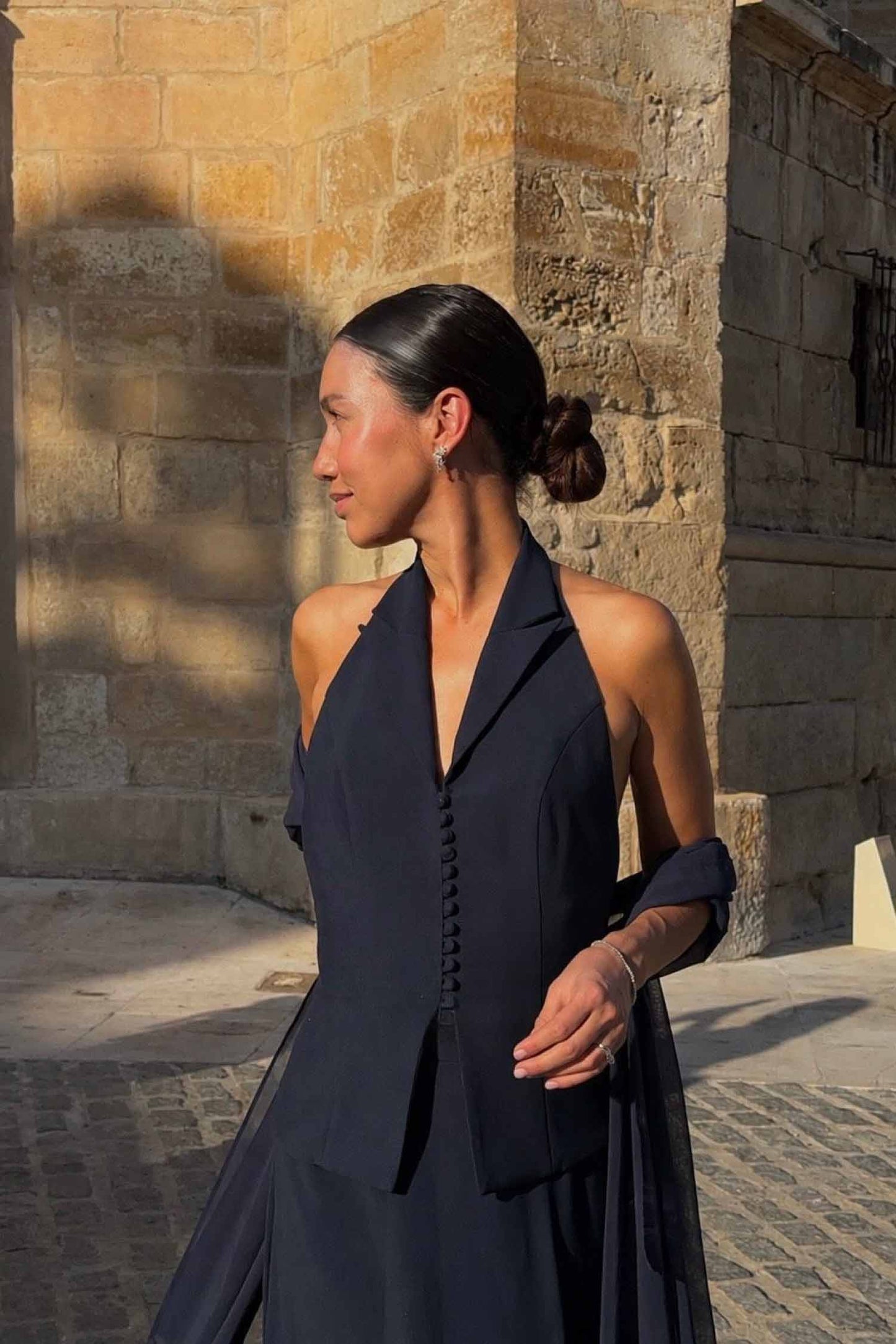 Top halter marino