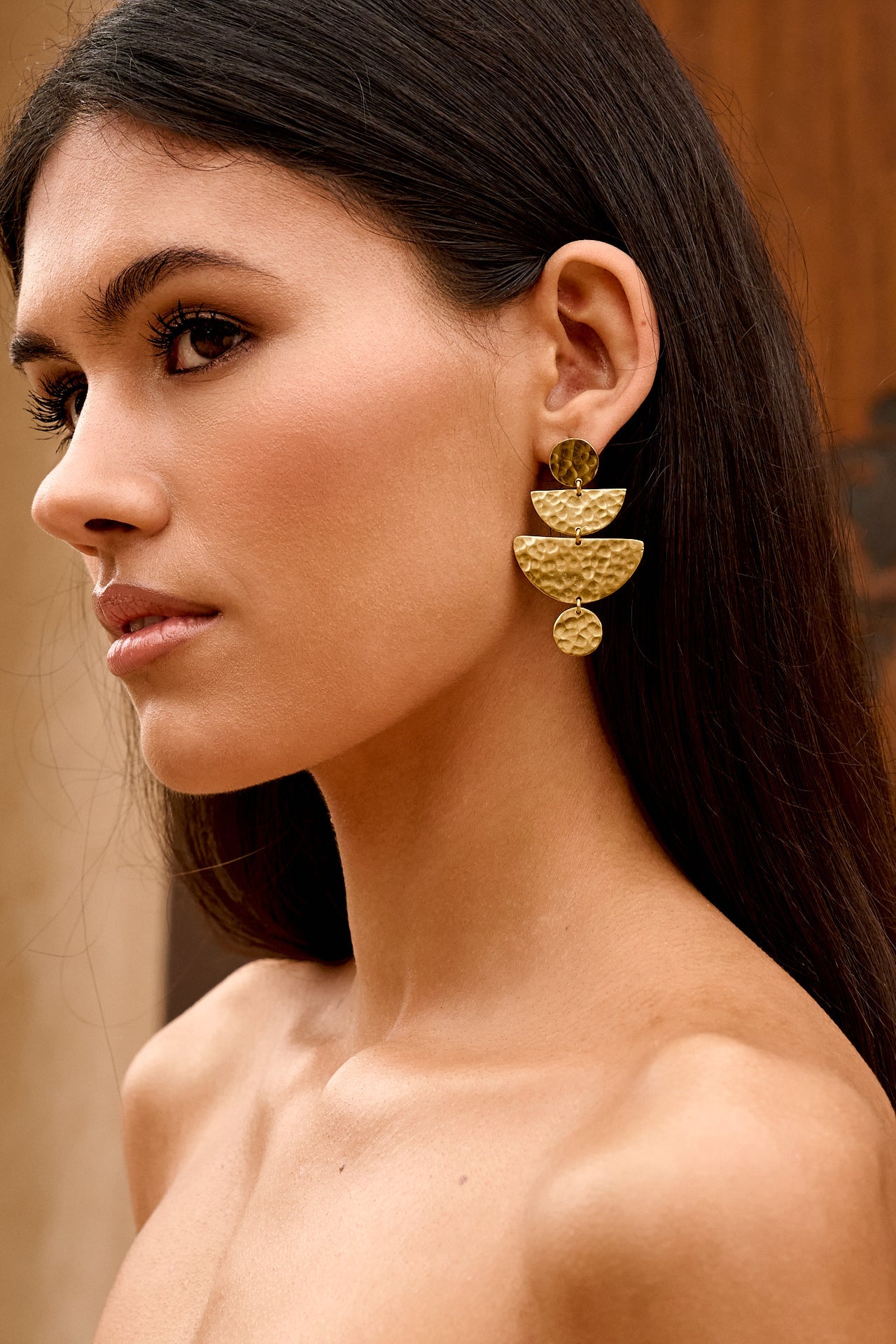 Pendientes Roma Dorado