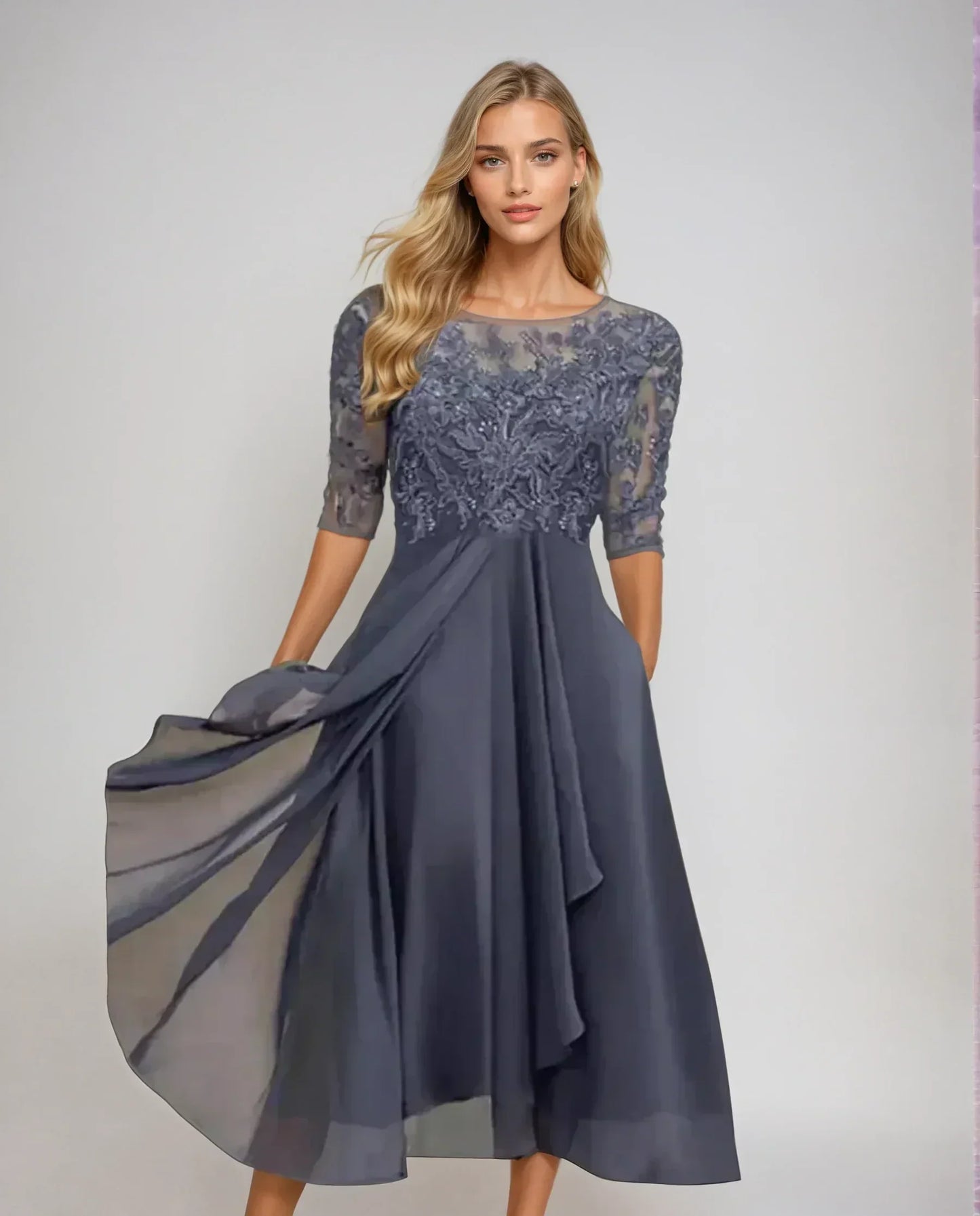Margherita | Vestido elegante de encaje