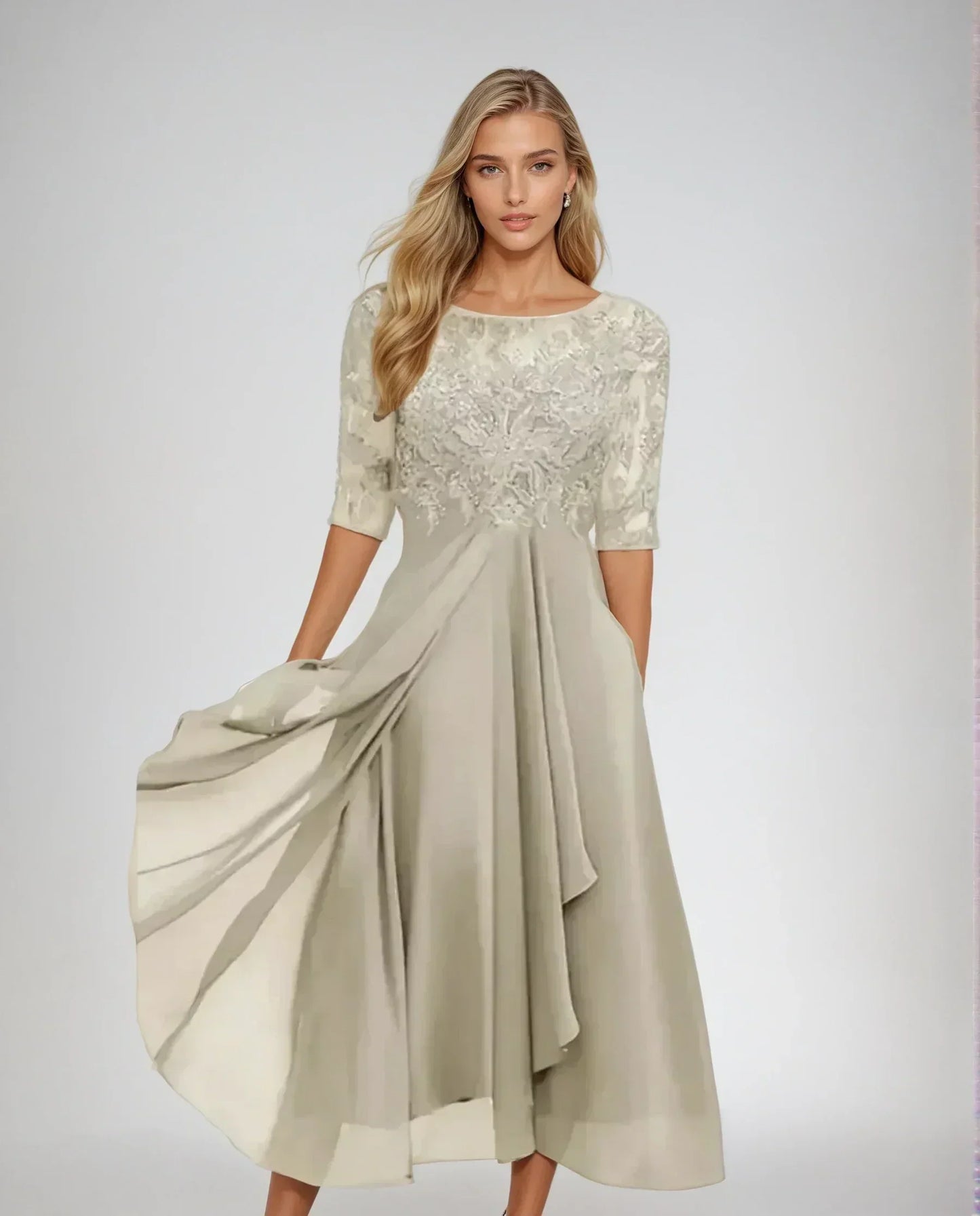 Margherita | Vestido elegante de encaje