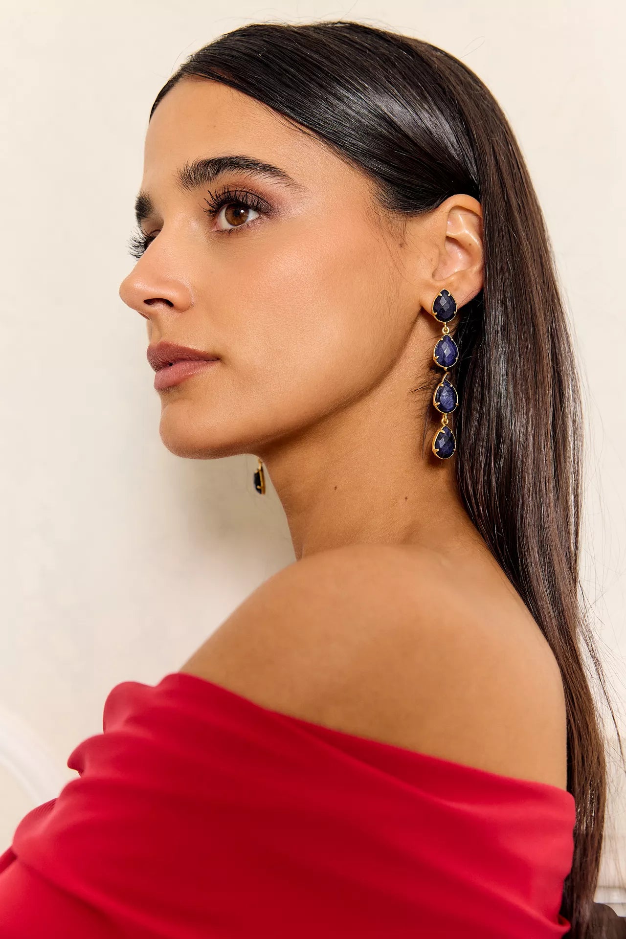Pendientes Vera Azul