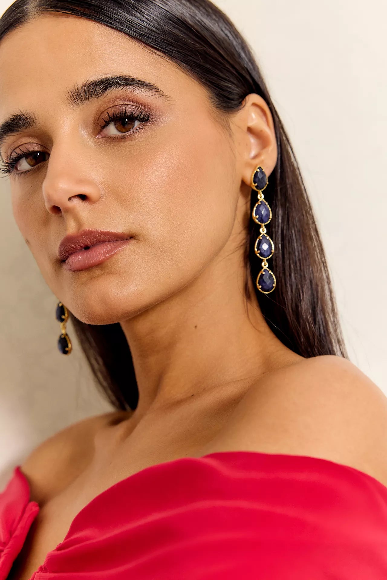 Pendientes Vera Azul