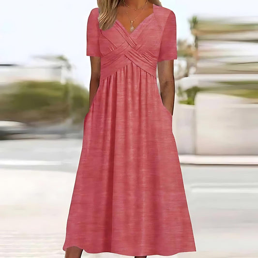 ISADORA | ELEGANTES A-LINIEN MIDIKLEID