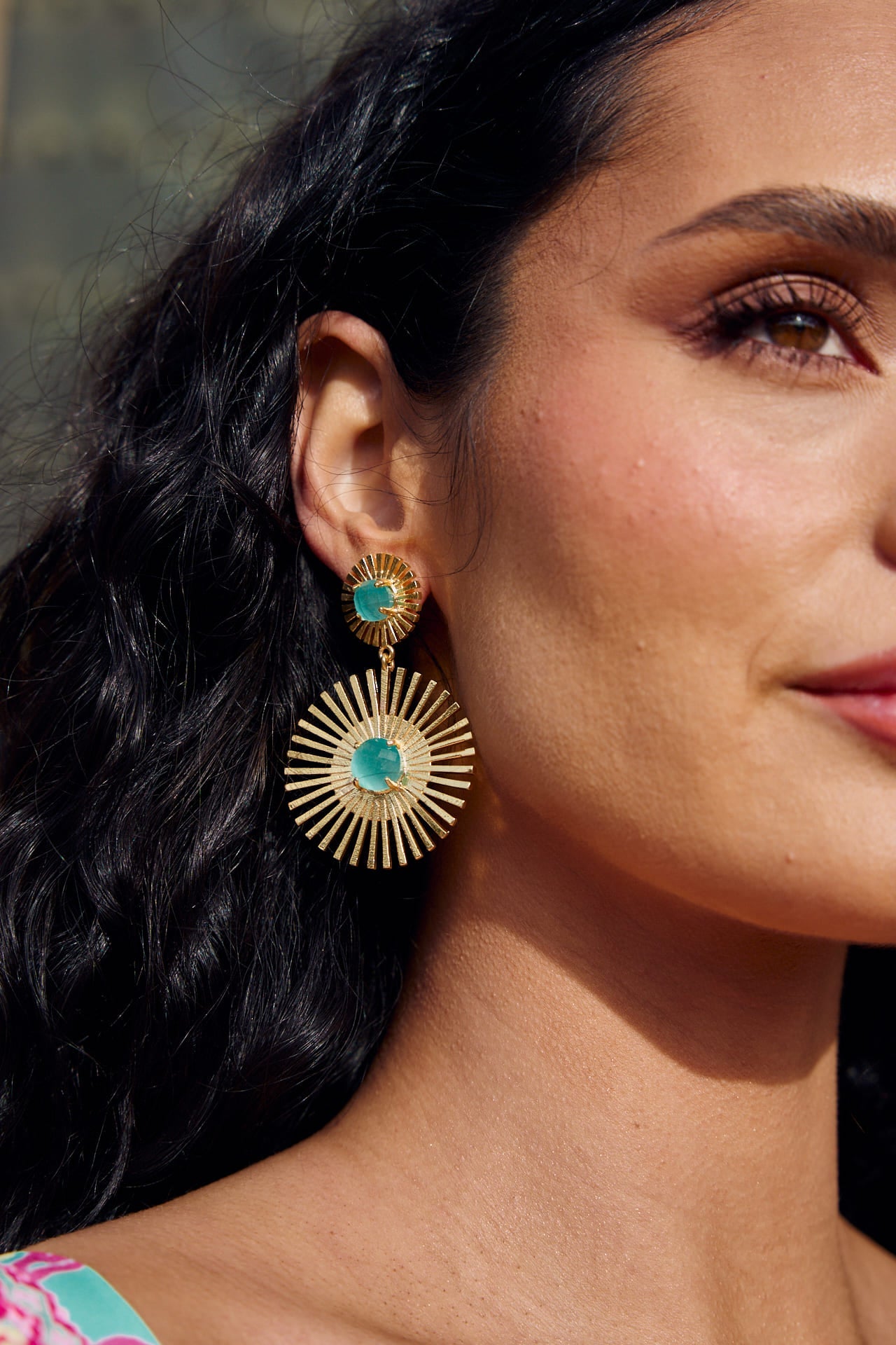 Pendientes Alba Azul