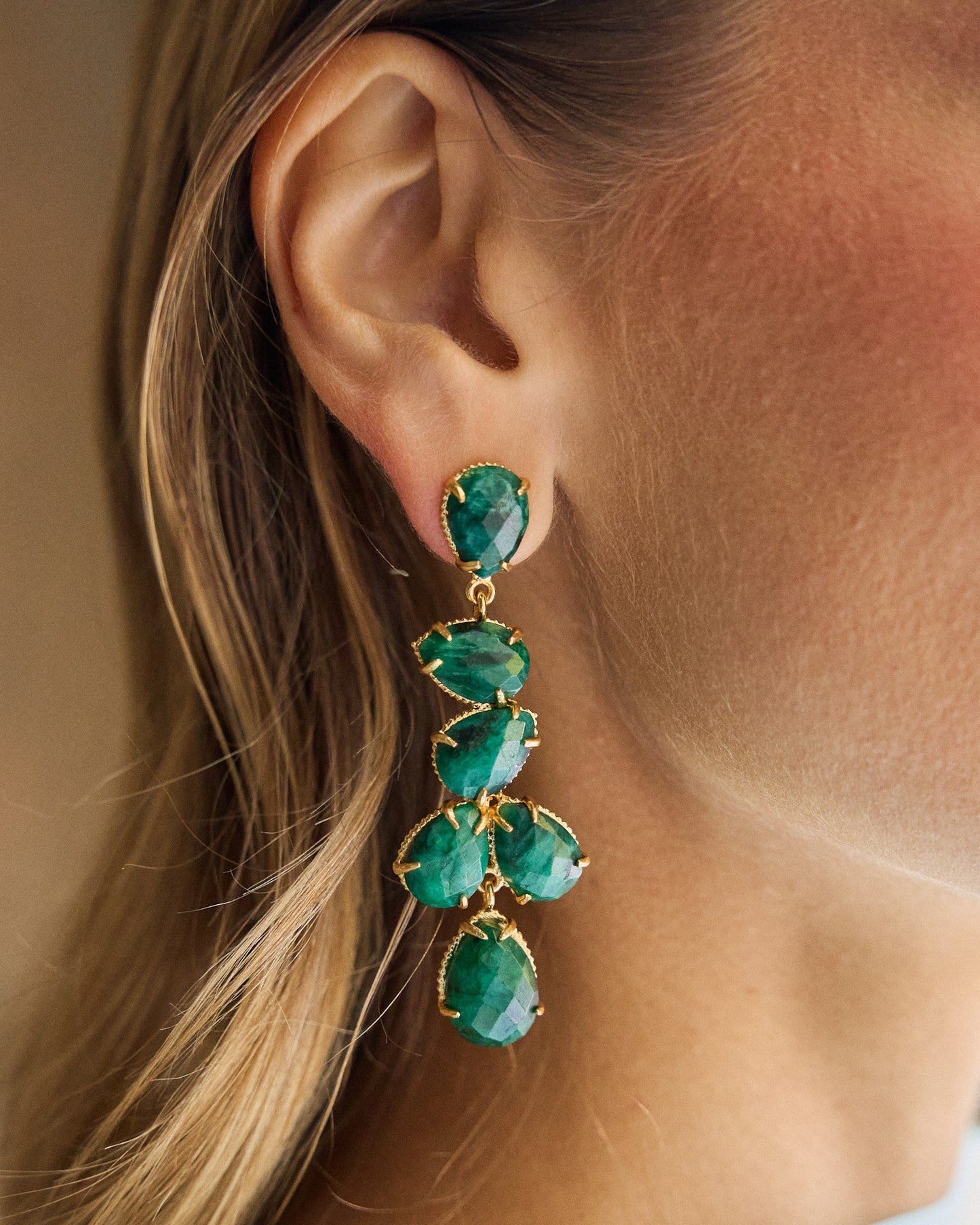 Pendientes Mila Verde