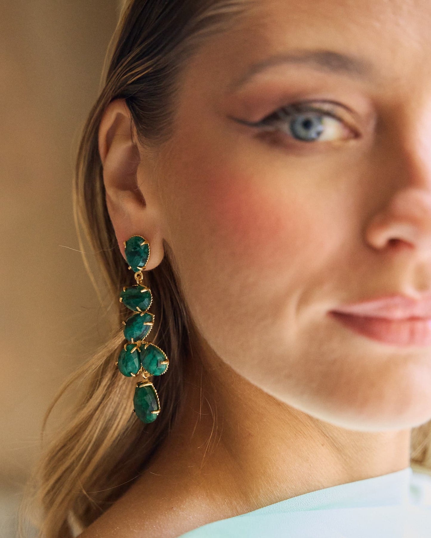 Pendientes Mila Verde