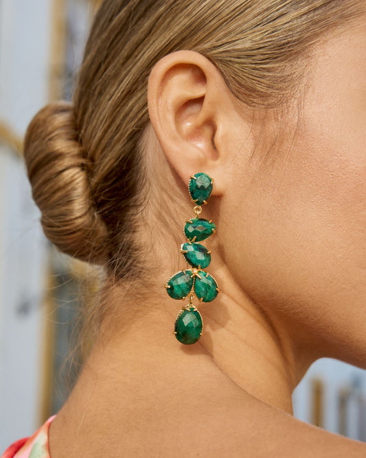 Pendientes Mila Verde