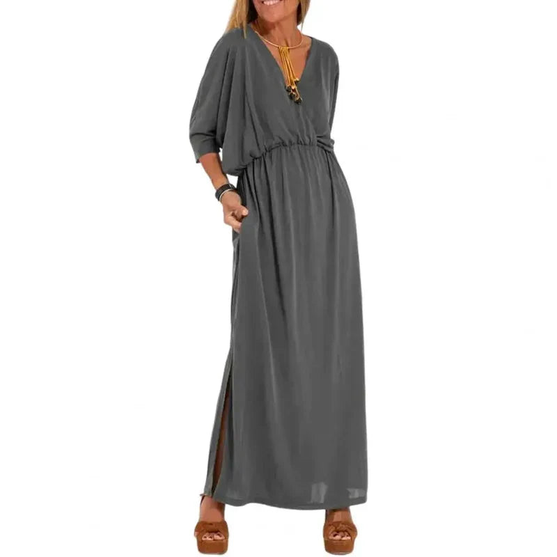 ISABELLA | Vestido largo fluido con estilo único para cada ocasión