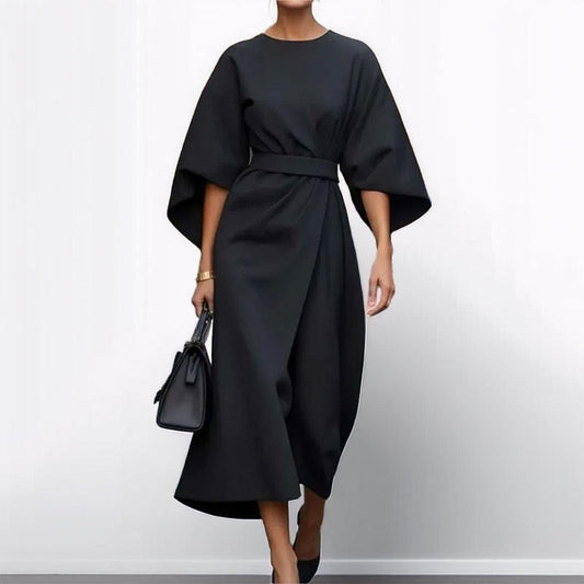 KATARZYNA | VESTIDO MAXI CON MANGAS KIMONO