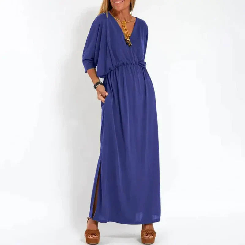 ISABELLA | Vestido largo fluido con estilo único para cada ocasión
