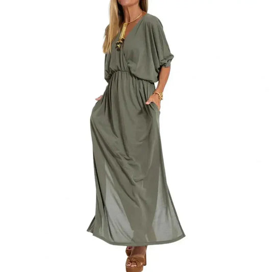 ISABELLA | Vestido largo fluido con estilo único para cada ocasión