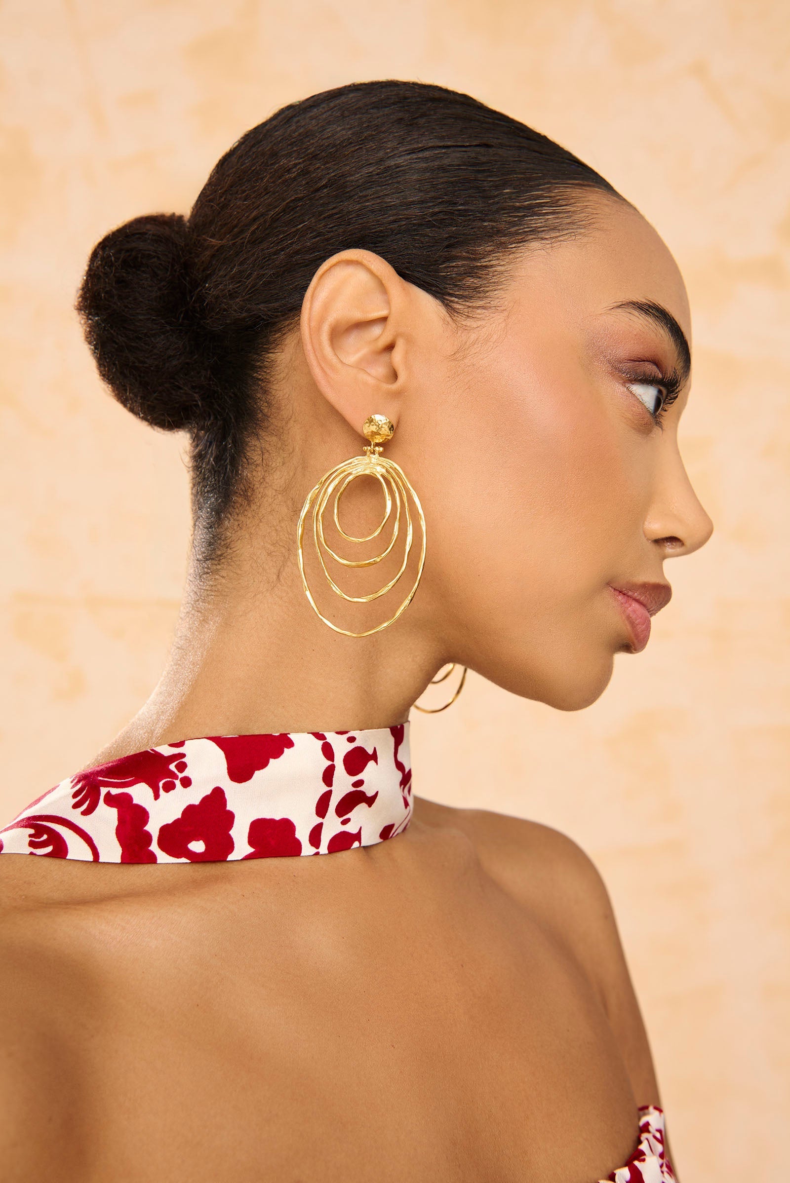 Pendientes Iris Dorado